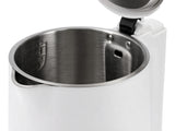 ELEKTROMOS VÍZFORRALÓ 1,5L LUND 68207 FEHÉR, HŰVÖS TAPINTÁSÚ 