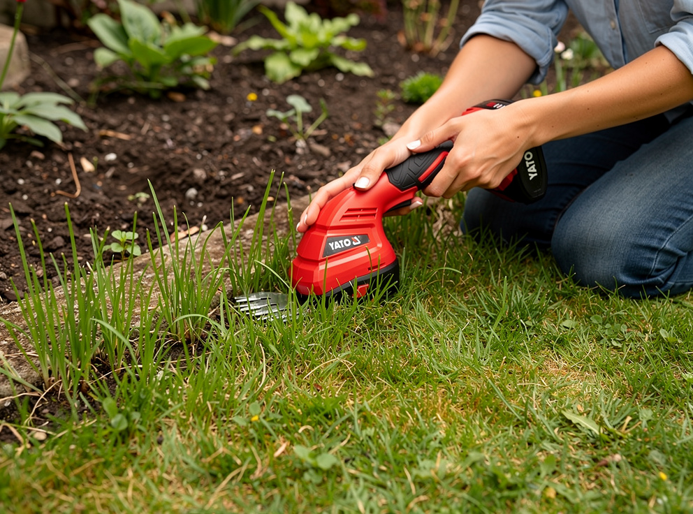 Foarfeca pentru iarba si gard viu YATO YT-828357, 18 V - imagine 10