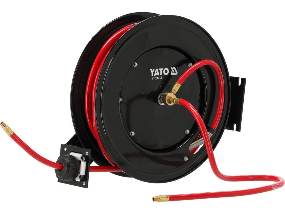 FURTUN AER COMPRIMAT YATO YT-24251 20M, SUPORT METALIC
