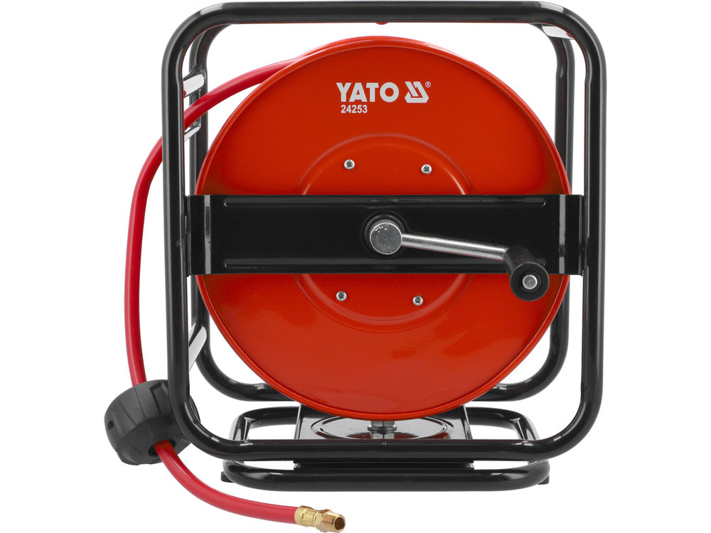 FURTUN AER COMPRIMAT YATO YT-24253 30M, SUPORT METALIC