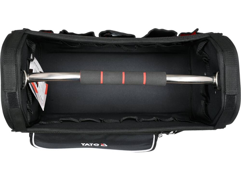 YATO YT-74373 ACÉLVÁZAS SZERSZÁMTÁSKA, 11 ZSEBES 