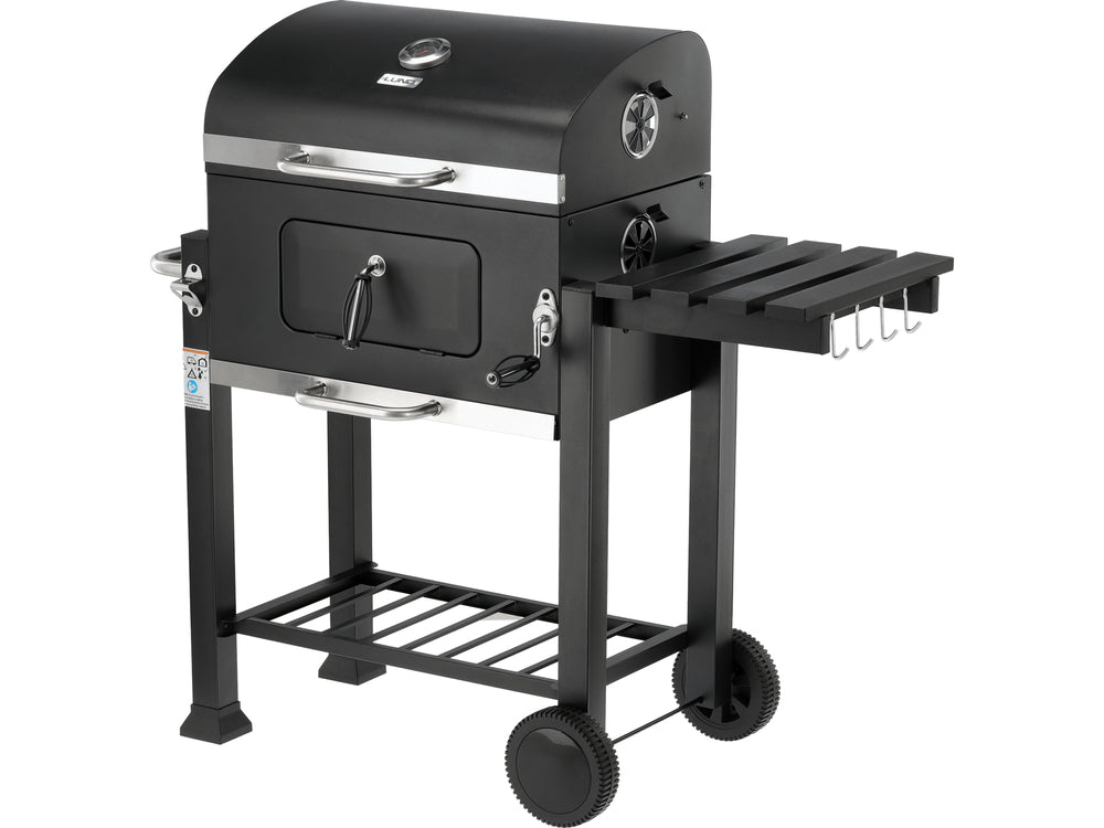 Gratar carbuni deluxe LUND 99927, fonta, 54 x 37 cm - imagine 2