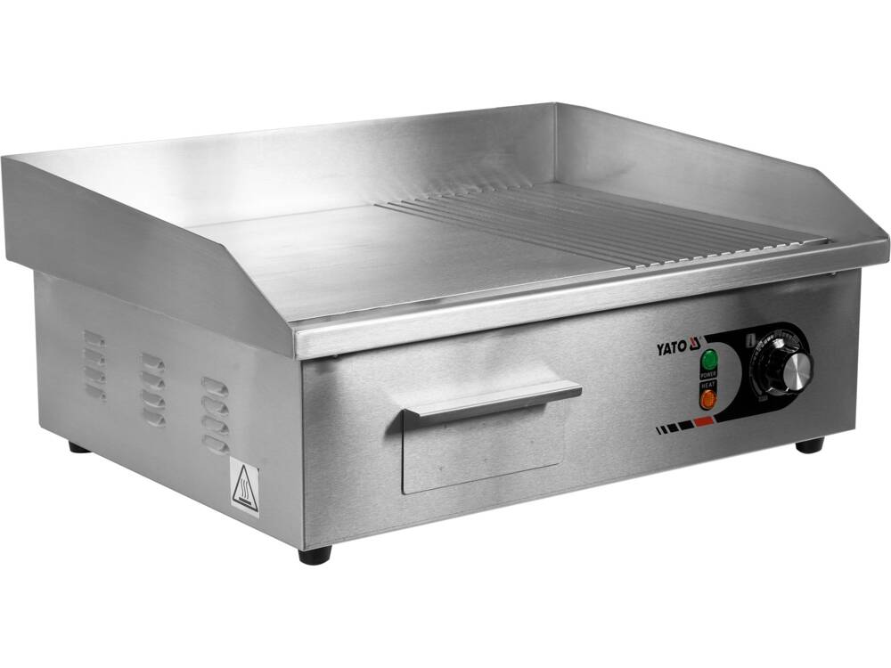 GRILL YATO YG-04586 SIMA FELÜLET 2/3-ADÁN ÉS CSÍKOS FELÜLET 1/3-ADÁN 