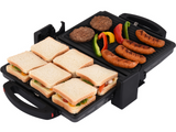 ELEKTROMOS GRILL 2000W, LUND 67456 33X24CM 