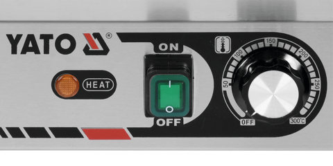 ELEKTROMOS GRILL 32CM, YATO YG-04555 1,8KW 
