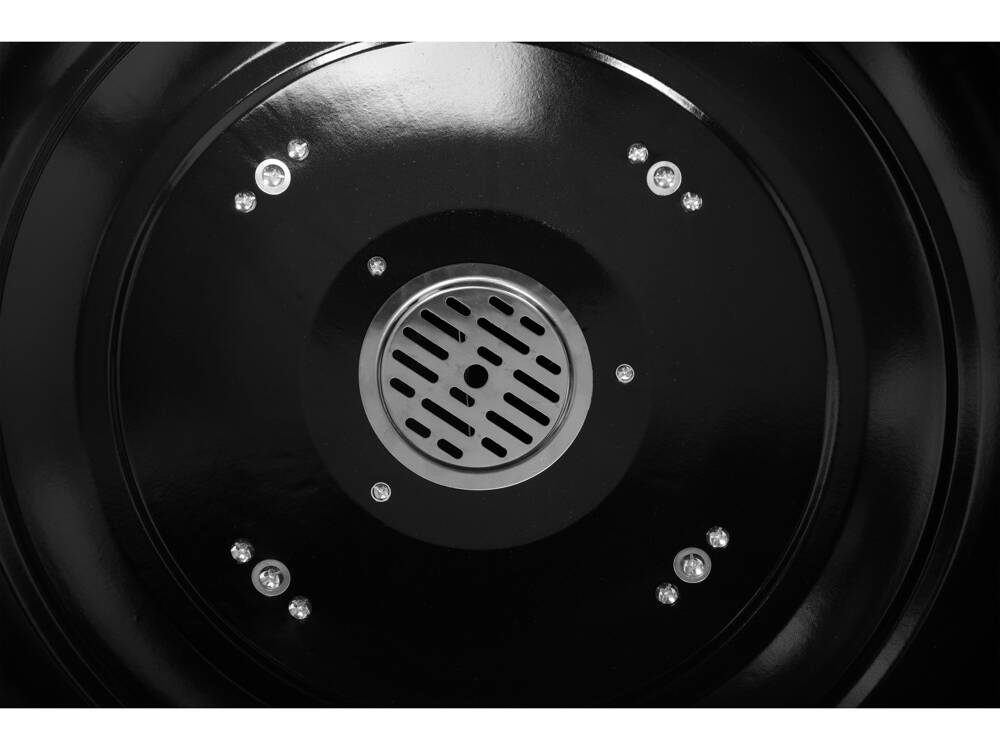 KEREK GRILL LUND 99584 FEDŐVEL, 54CM ÁTMÉRŐVEL 