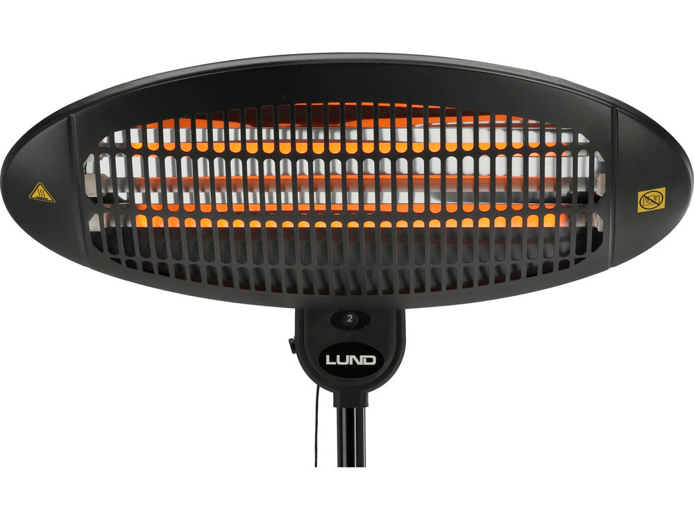 LUND 68792 INFRAVÖRÖS FŰTŐ ÁLLVÁNYNAL, 2000 W 