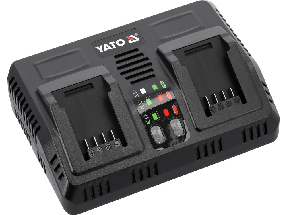 18 V-os kettős töltő YATO YT-828501 (2,4-4,5 A) 