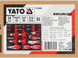Insertie dulap de scule 24 piese YATO YT-55495