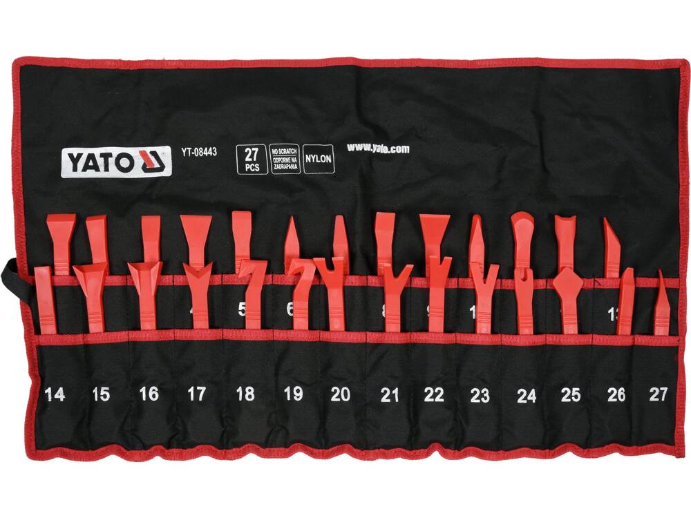 KIT DEMONTARE TAPITERIE, YATO YT-08443 27 PIESE