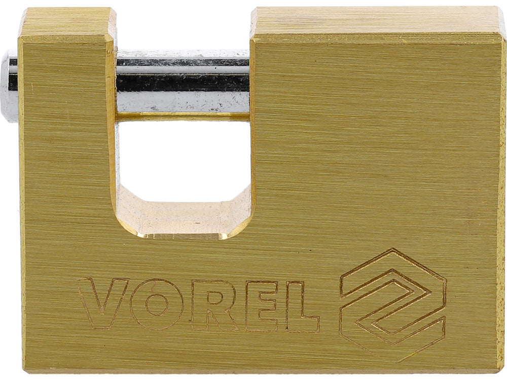 VOREL 77210 TÉGLALAP ALAKÚ RÉZ LAKAT 50MM 