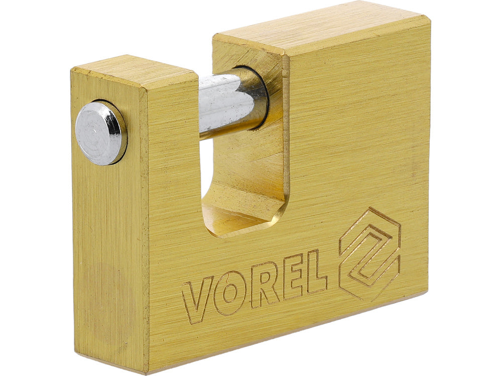 VOREL 77210 TÉGLALAP ALAKÚ RÉZ LAKAT 50MM 