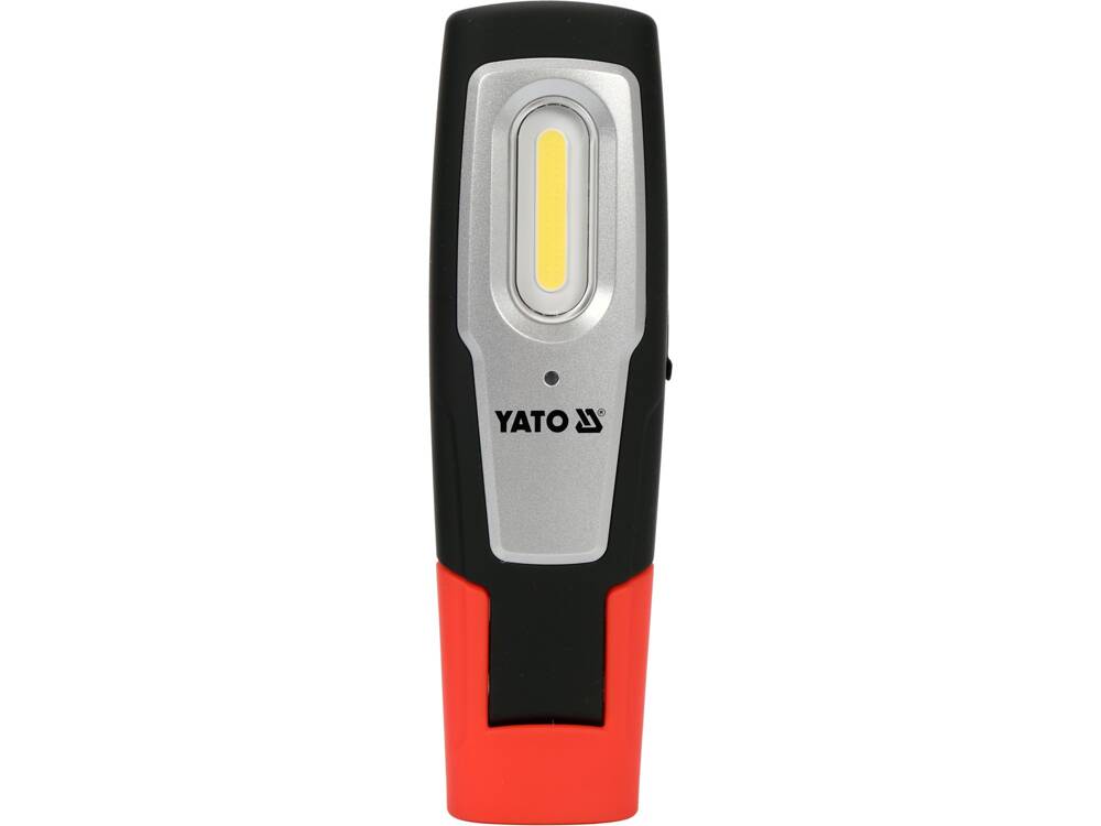 MŰHELYLÁMPA 6W YATO YT-08558 COB, 600LM + 250LM, LI-ION 3.7V 2600MAH, IK07, IP54 