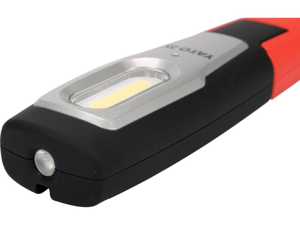 MŰHELYLÁMPA 6W YATO YT-08558 COB, 600LM + 250LM, LI-ION 3.7V 2600MAH, IK07, IP54 
