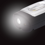 MŰHELYLÁMPA 6W YATO YT-08558 COB, 600LM + 250LM, LI-ION 3.7V 2600MAH, IK07, IP54 