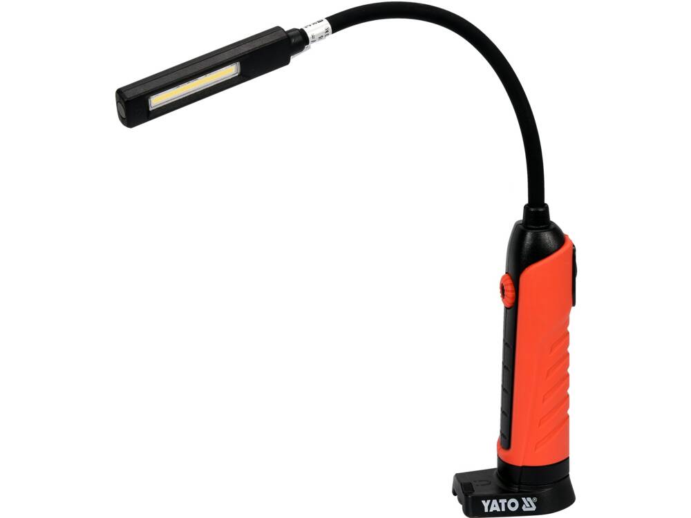 YATO MŰHELYLÁMPA YT-08527 RUGALMAS KARRAL, COB 500LM, IP54 