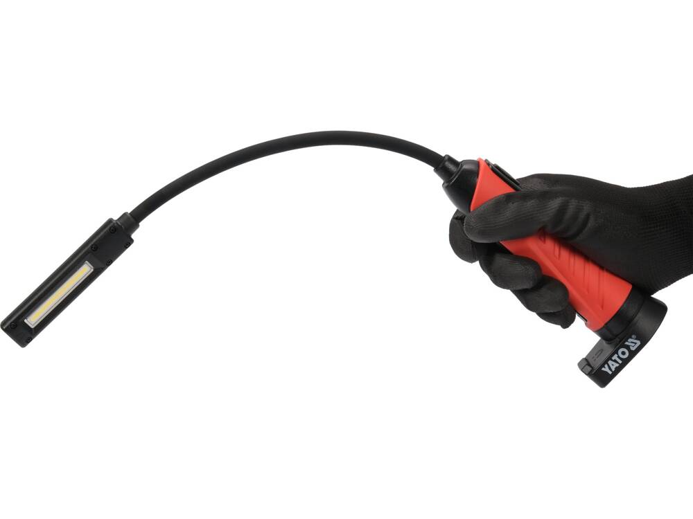 YATO MŰHELYLÁMPA YT-08527 RUGALMAS KARRAL, COB 500LM, IP54 