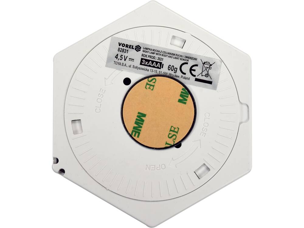 LAMPA DE VEGHE VOREL 82831 50LM, 3AAA