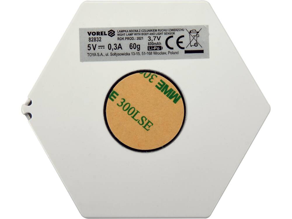 VOREL 82832 50LM-ES ELEMES ÓRALÁMPA 