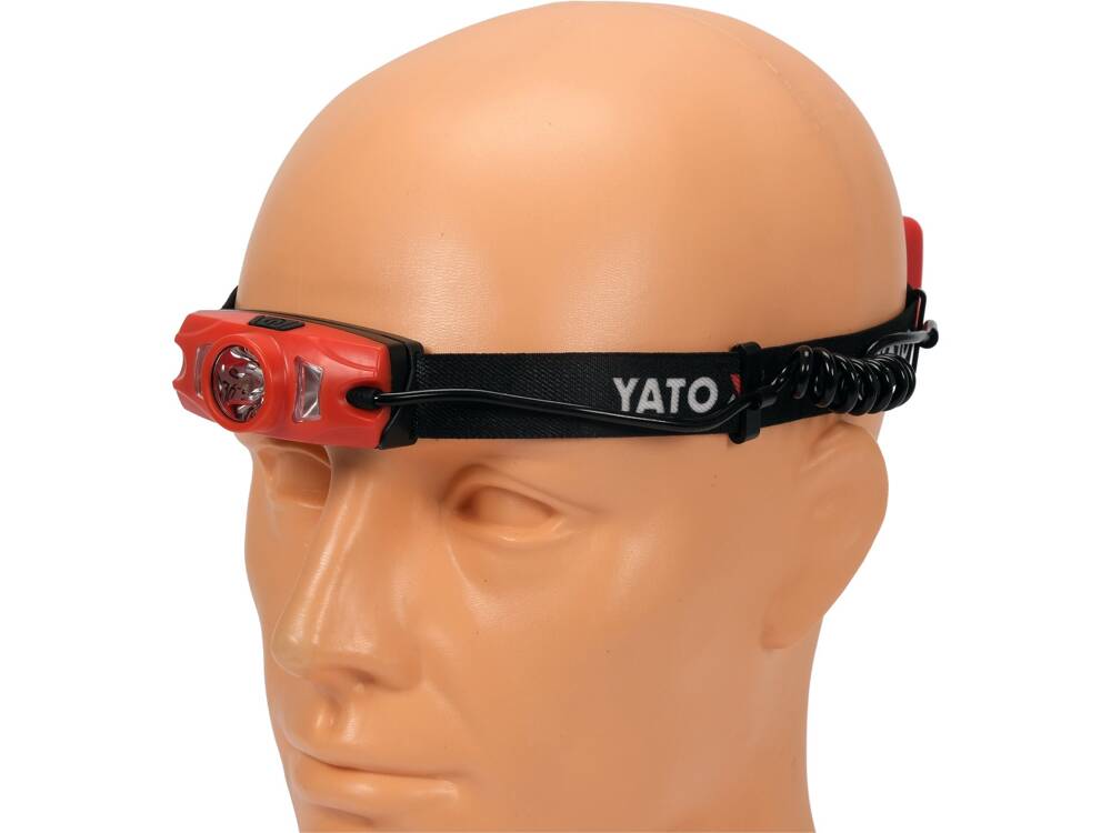FEJLÁMPA YATO YT-08596 AKKUMULÁTORRAL, 500LM 