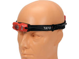 FEJLÁMPA YATO YT-08596 AKKUMULÁTORRAL, 500LM 