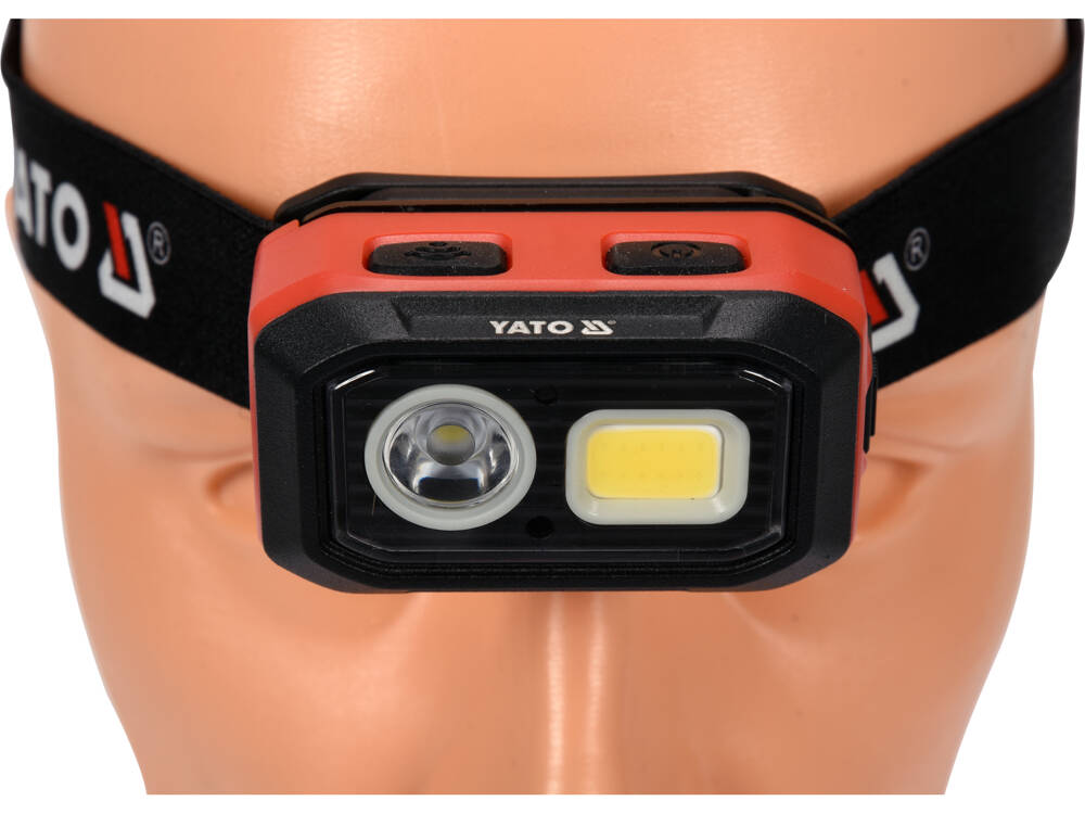LAMPA FRONTALA CU YATO YT-08593 SENZOR DE MISCARE, 500LM