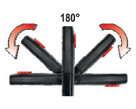 LED LÁMPA YATO YT-08509 AKKUMULÁTORRAL, 5W, 400LM, LÍTIUM-ION 