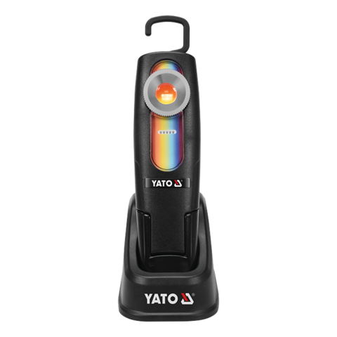LED LÁMPA YATO YT-08509 AKKUMULÁTORRAL, 5W, 400LM, LÍTIUM-ION 