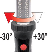 Tetőre szerelhető lámpa, YATO YT-08529 120LED, 750LM 