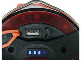 YATO YT-08579 1 3 az 1-ben zseblámpa, elemmel, 530lm, 3.7V 