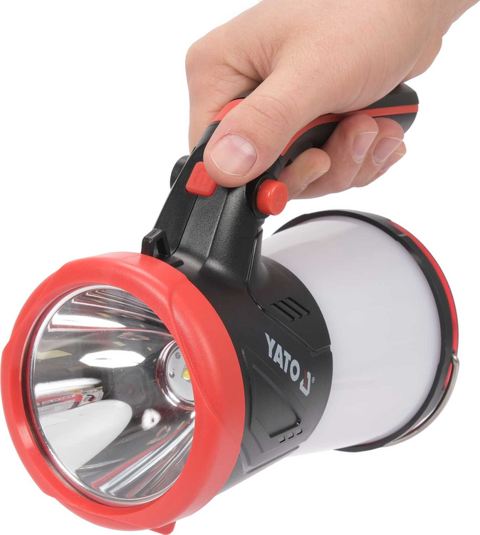 YATO YT-08579 1 3 az 1-ben zseblámpa, elemmel, 530lm, 3.7V 