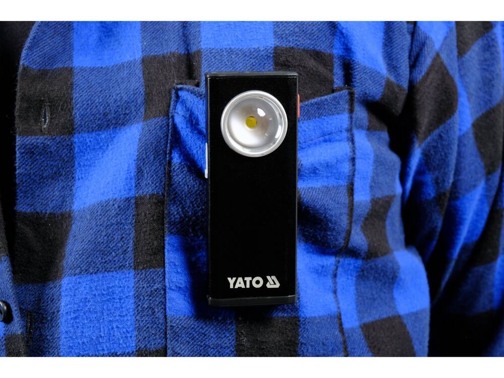 500LM ZSEMBŐLÁMPA, LI-PO, YATO YT-08556 3,7V 1500MAH 