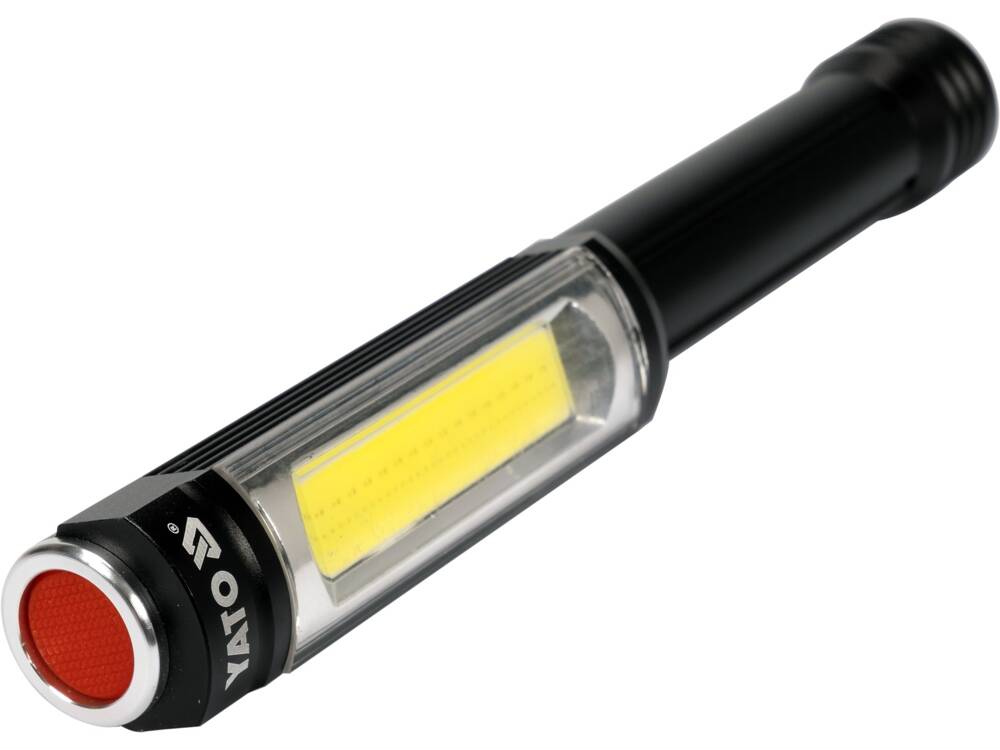 MŰHELYI ZSEBLÁMPA, 400LM YATO YT-08522 3AA, IP44, COB LED 