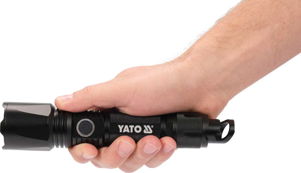 ELEMES ZSEBLÁMPA, YATO YT-08559 10W 900LM, IP64, 3.7V 