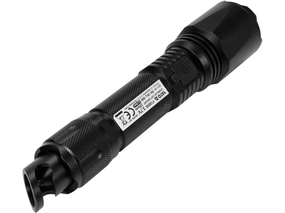 ELEMES ZSEBLÁMPA, YATO YT-08559 10W 900LM, IP64, 3.7V 