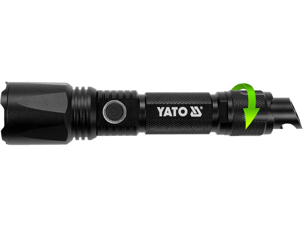 ELEMES ZSEBLÁMPA, YATO YT-08559 10W 900LM, IP64, 3.7V 