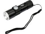 AKKUMULÁTOROS ZSEBLÁMPA, YATO YT-08569 350LM, 650MAH, USB 