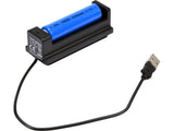AKKUMULÁTOROS ZSEBLÁMPA, YATO YT-08568 500LM, 2200MAH, USB 