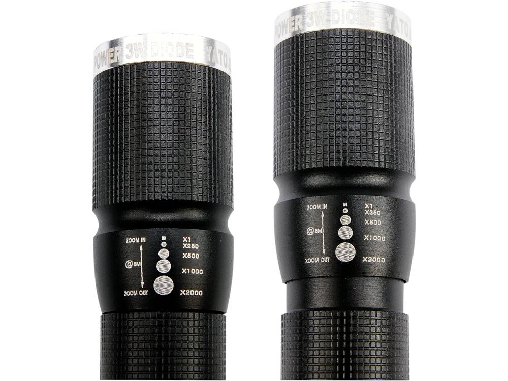 LED ZSEBLÁMPA YATO YT-08571 ZOOMMAL, 3W 