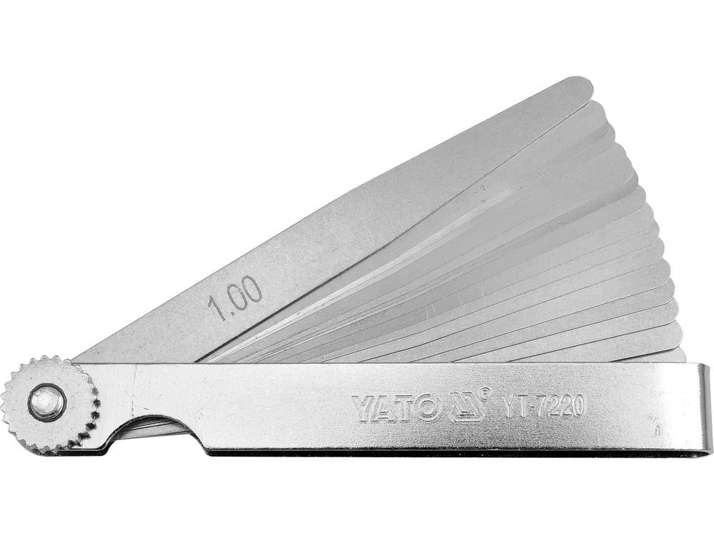 LERA SPIONX 100 mm, YATO YT-7220 0,02-1 mm 