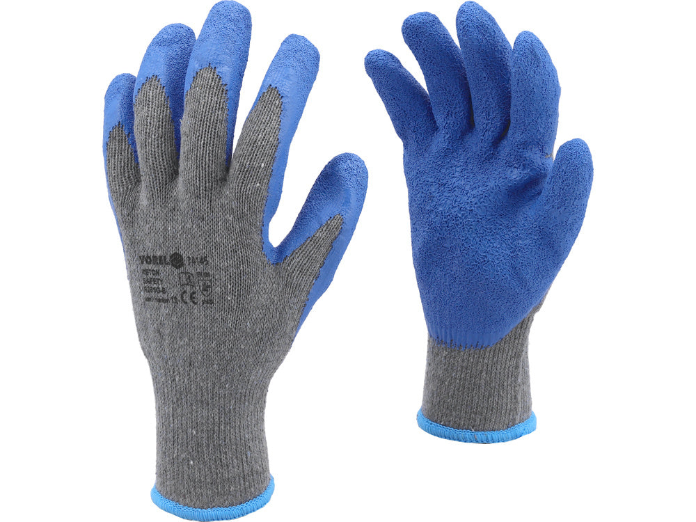 MANUSI CU PROTECTIE VOREL 74145 LATEX (12 PERECHI)