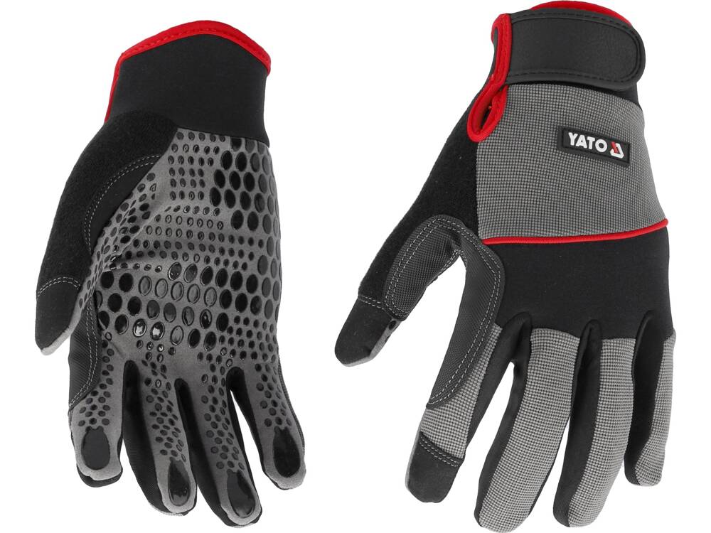 MANUSI DE PROTECTIE YATO YT-74665 CU BUMBI ANTIDERAPANTI, MARIMEA 9