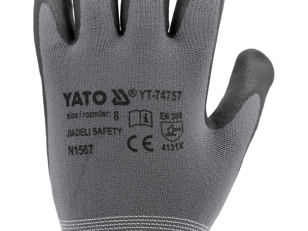MANUSI DE PROTECTIE YATO YT-74759 DE NYLON, MARIMEA 10