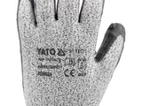 MANUSI DE PROTECTIE YATO YT-74771 HPPE NEGRE PU, MARIMEA 9