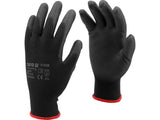 MANUSI DE PROTECTIE, YATO YT-74728 NYLON, NEGRU, MARIMEA 8
