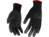 MANUSI DE PROTECTIE, YATO YT-74729 NYLON, NEGRU, MARIMEA 9