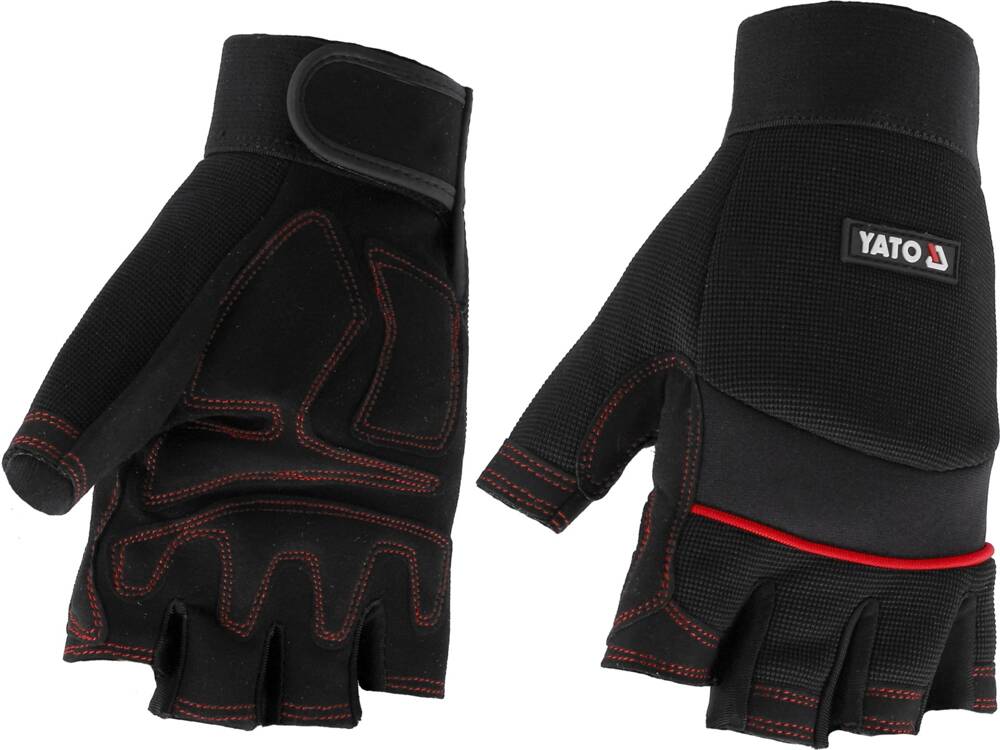 MANUSI FARA DEGETE, YATO YT-74659 NEGRU, MARIMEA 9