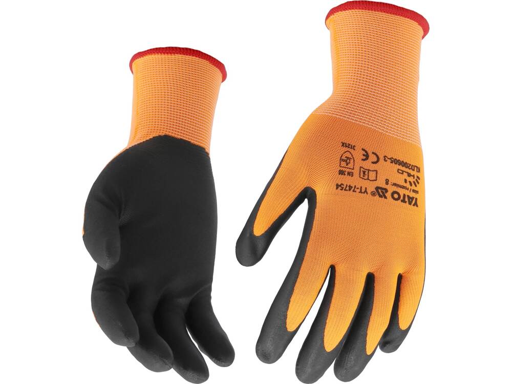 MANUSI PROTECTIE NYLON+NITRIL, YATO YT-74756 10