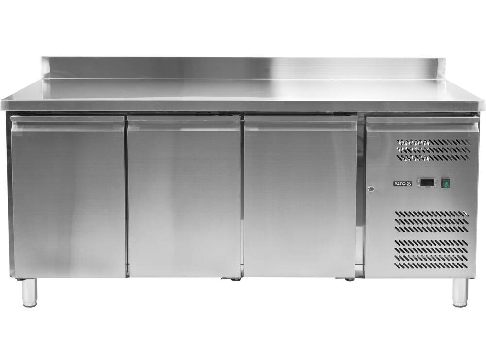 MÉLYHŰTŐASZTAL, 417L, YATO YG-05256 1795X700X950MM, 3 AJTÓS 