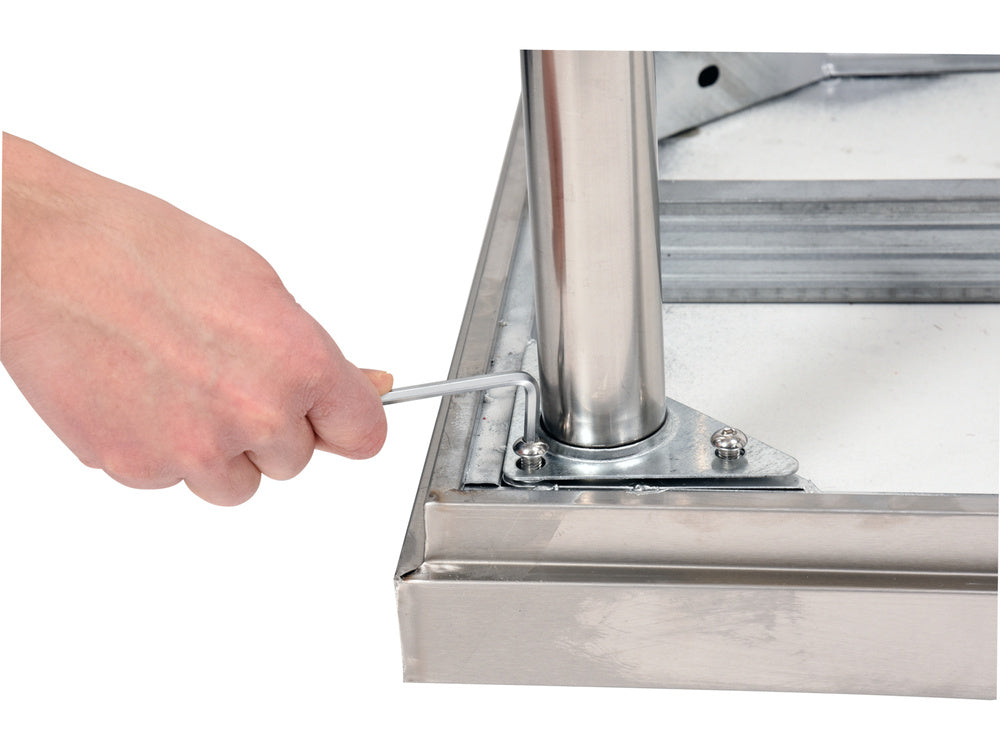 MASA DE LUCRU YATO YG-09032 1200X700XH850+100MM CU SPATIU DE DEPOZITARE SI TABLIE